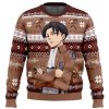 Levi Ackerman Attack on Titan men sweatshirt FRONT mockup - AOT Merch