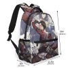 Levi Students School Bags Boy Girl Fashion Attack On Titan Eren Mikasa Anime Teens Books Backpack 1 - AOT Merch