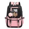 New Attack On Titan Backpacks Boy Girl Back to School Book Bag Students Schoolbag Teens Travel 3 - AOT Merch