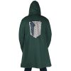 Scouting Regiment Attack on Titan AOP Hooded Cloak Coat BACK Mockup - AOT Merch