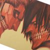 TIE LER Anime Attack on Titan Poster Kraft Paper Vintage Posters Home Room Art Wall Stickers 3 - AOT Merch