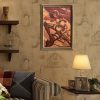 TIE LER Attack On Titan Japanese Cartoon Comic Kraft Paper Wall Stickers Bar Poster Decorative Painting 5 - AOT Merch