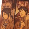 TIE LER Attack On Titan Japanese Cartoon Comic Style Kraft Paper Wall Stickers Bar Poster Decorative 2 - AOT Merch