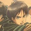 TIE LER Attack on Titan B Style Japanese Cartoon Comic Kraft Paper Poster Wall Stickers Home 5 - AOT Merch