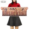 TIE LER Attack on Titan Character Collection Poster Classic Cartoon Anime Kraft Paper Wall Sticker Room - AOT Merch