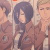 TIE LER Attack on Titan Character Collection Poster Classic Cartoon Anime Kraft Paper Wall Sticker Room 4 - AOT Merch