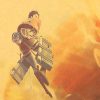 TIE LER Attack on Titan Posters Japanese Anime Kraft Paper Room Bar Home Art Decorative Painting 4 - AOT Merch