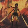 TIE LER Attack on Titan Retro Kraft Paper Anime Posters Vintage Living Room Poster Home Decoration 5 - AOT Merch