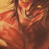 TIE LER Classic Japanese Anime Attack on Titan Poster Bar Home Decor Retro Kraft Paper Painting 3 - AOT Merch