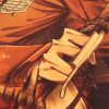 TIE LER Classic Japanese Anime Kraft Paper Retro Posters Room Bar Home Art Decorative Painting Attack 1 - AOT Merch