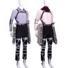 The Final Season Attack on Titan Cosplay Anime Rivaille Cosplay Mikasa AcKerman Costume Halloween Shingeki no 1 - AOT Merch