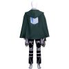 The Final Season Attack on Titan Cosplay Anime Rivaille Cosplay Mikasa AcKerman Costume Halloween Shingeki no 3 - AOT Merch