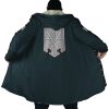 The Training Corps Attack on Titan Hooded Cloak Coat NO HOOD Mockup - AOT Merch