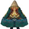 Trippy Attack on Titan AOP Hooded Cloak Coat MAIN Mockup - AOT Merch