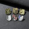 Wholesale Attack On Titan Brooch Pin Wings of Liberty Freedom Scout Regiment Legion Survey Recon Corp 1 - AOT Merch