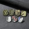 Wholesale Attack On Titan Brooch Pin Wings of Liberty Freedom Scout Regiment Legion Survey Recon Corp - AOT Merch