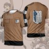 attack on titan scout jacket cloak costume anime shirt gearanime 3 - AOT Merch