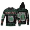 attack on titan ugly christmas sweater military badged police xmas gift custom clothes gearanime 2 - AOT Merch