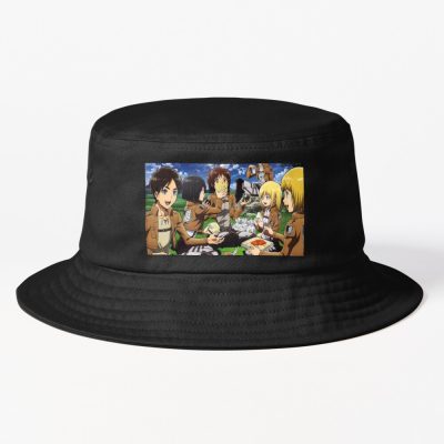 Aot Happy Moment Bucket Hat Official Attack On Titan Merch