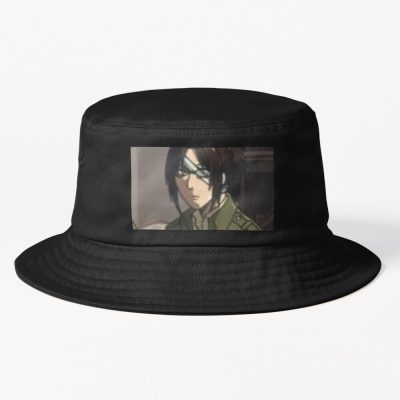 Hange Low Quality Derp Face Bucket Hat Official Attack On Titan Merch