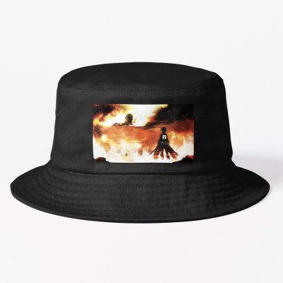 Aot Fire Slash Bucket Hat Official Attack On Titan Merch