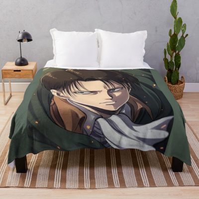 S2X3Y Levi Throw Blanket Official Attack On Titan Merch