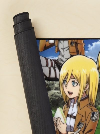 Aot Happy Moment Mouse Pad Official Attack On Titan Merch