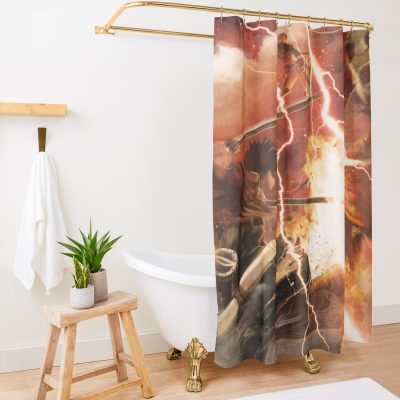 Dance Of Death Shower Curtain Official Attack On Titan Merch