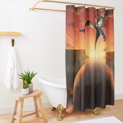 The Last Season Of Aot Shower Curtain Official Attack On Titan Merch
