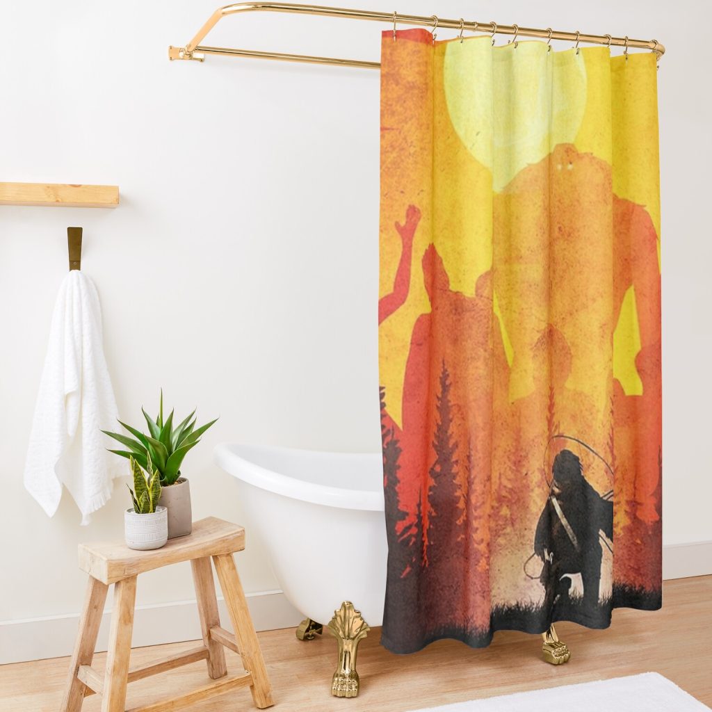 Titan War Begin Shower Curtain Official Attack On Titan Merch