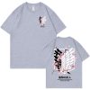 Anime Attack on Titan T Shirt Ackerman Mikasa Eren Jaeger Cherry Blossom Graphics Logo T Shirt 11 - AOT Merch