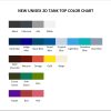 tank top color chart - AOT Merch